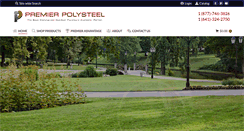 Desktop Screenshot of premierpolysteel.com